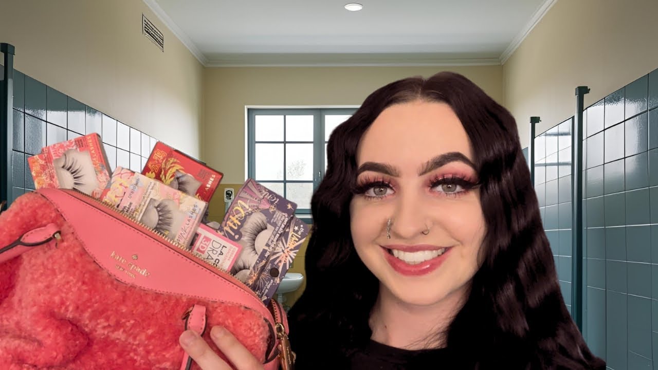 [ASMR] Girl Sells You Lashes In The School Bathroom 🎀 | Soft Spoken