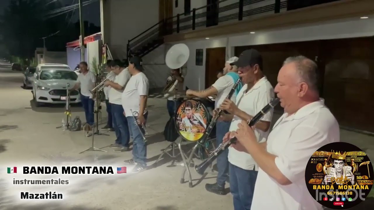 Mazatlán bolero 🇲🇽 BANDA MONTANA 🇺🇸 de Culiacán Sinaloa 6️⃣6️⃣7️⃣1️⃣5️⃣0️⃣6️⃣1️⃣3️⃣8️⃣