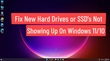 Fix New Hard Drives or SSD’s Not Showing Up On Windows 11/10