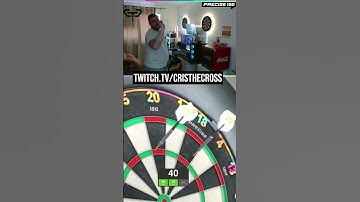 Another one 🔥twitch.tv/cristhecross //  #twitch #scolia #streamer #finish #loveit #darts #precise180