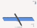 Penetrator into Concrete - Fringes of Pressure Shown