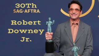 Robert Downey Jr. Reseives SAG Award | 30th Annual SAG Awards 2024