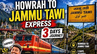     Longest Train Journey to Kashmir 🏔️ | Full Travel Vlog