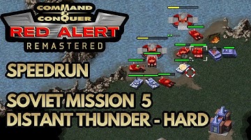 Red Alert Remastered - Soviet Mission 5 - Distant Thunder [Hard]