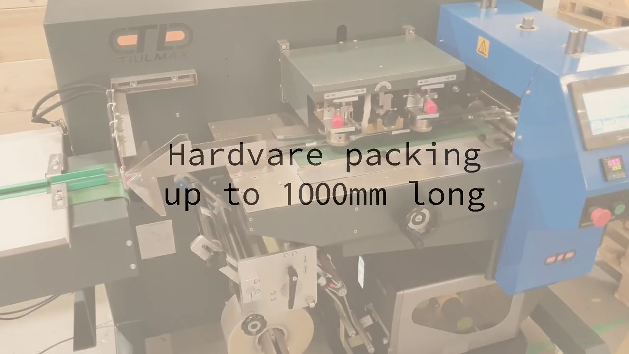 Horizontal Flow-wrapper with integrated label printer-applicator ...