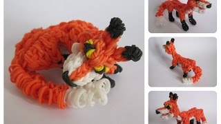 DIY Rainbow Loom fox Part 2/2 Loombicious