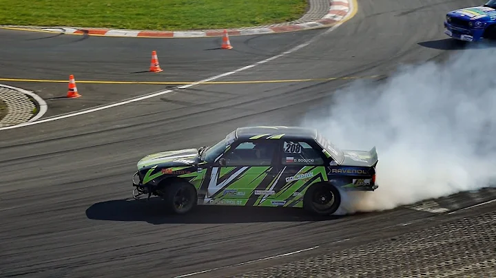 Drift BMW E30 engine E39 M5 400HP Daniel Bogucki D...