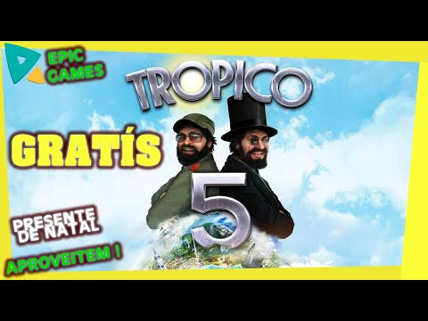 Tropico 5 está de graça na Epic Games até dia 24 de dezembro