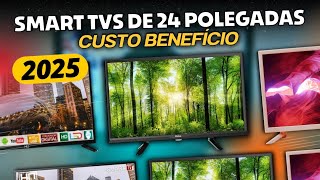 Qual a MELHOR TV 24 POLEGADAS de 2025? | As 3 Melhores Televisão 24 Polegadas! QUAL TV COMPRAR
