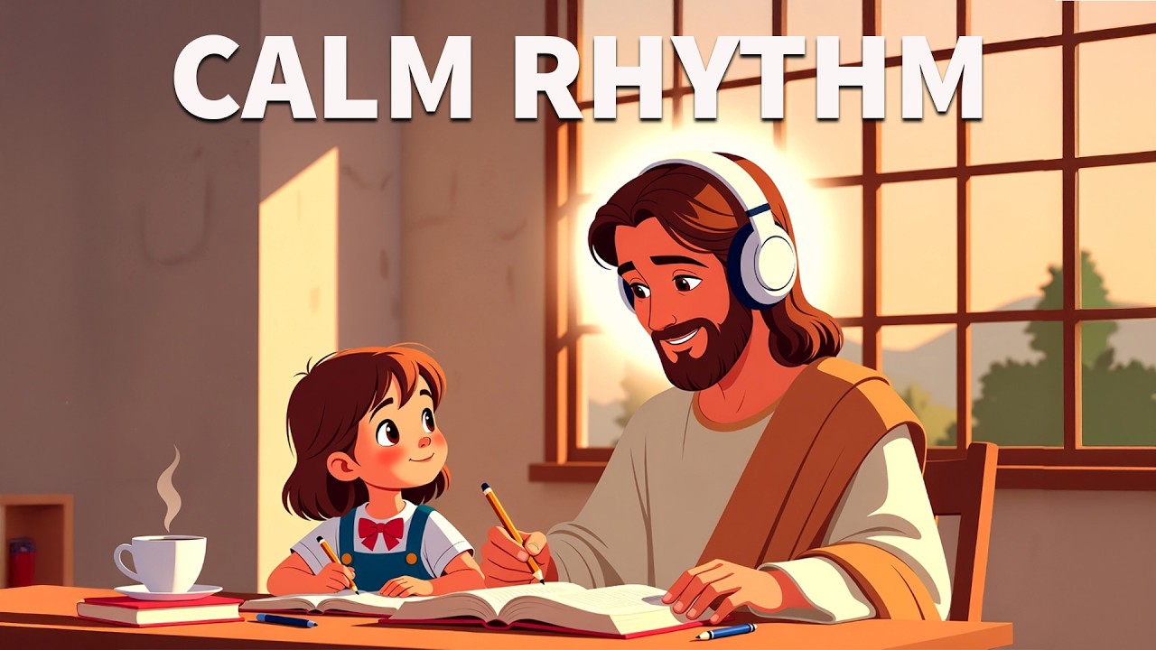 Coffee With Jesus ☕ Soft & Peaceful Christian Jazz Café for Work, Study & Relax