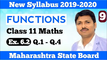 Functions Ex.6.2 Part 9 | Class 11 Maths | Maharashtra Board | Dinesh Sir