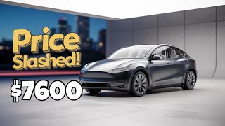 Tesla Slashes Model Y Price by $7,600 to Boost Sales!