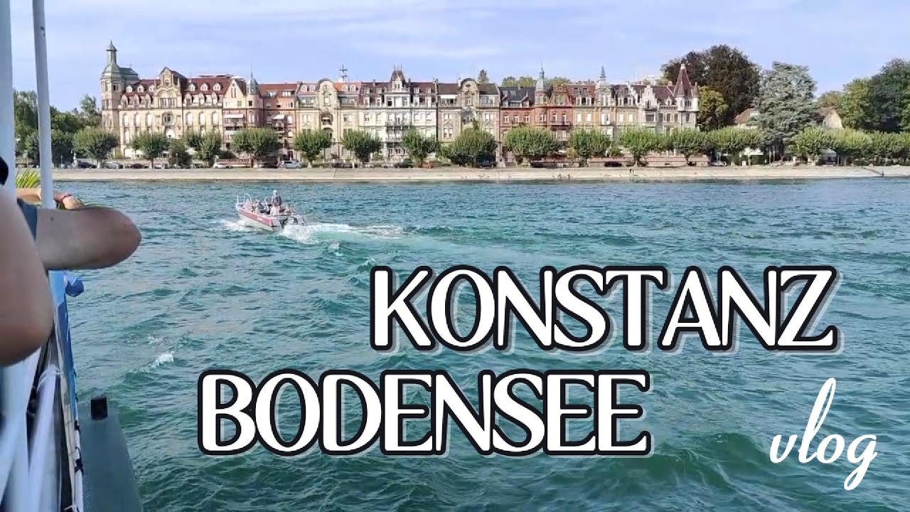 KONSTANZ TEKNE TURU / SOKAKLARDA YÜRÜYÜŞ / ALIŞVERİŞ MERKEZİ / DRON GÖRÜNTÜLERİ