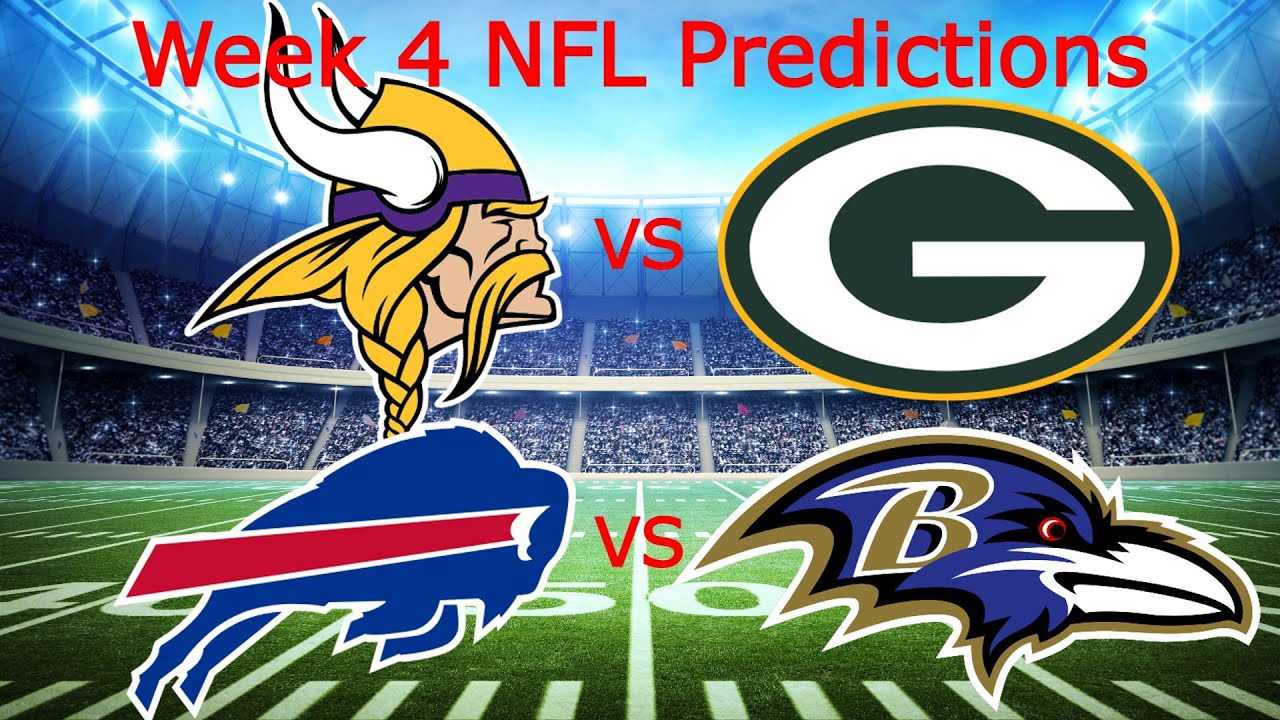 My NFL Week 4 Predictions - YouTube