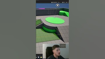 Unreal Engine Short - Bekijk Nav Mesh-grenzen, AI Helper #tips #unrealengine #ai #tutorial