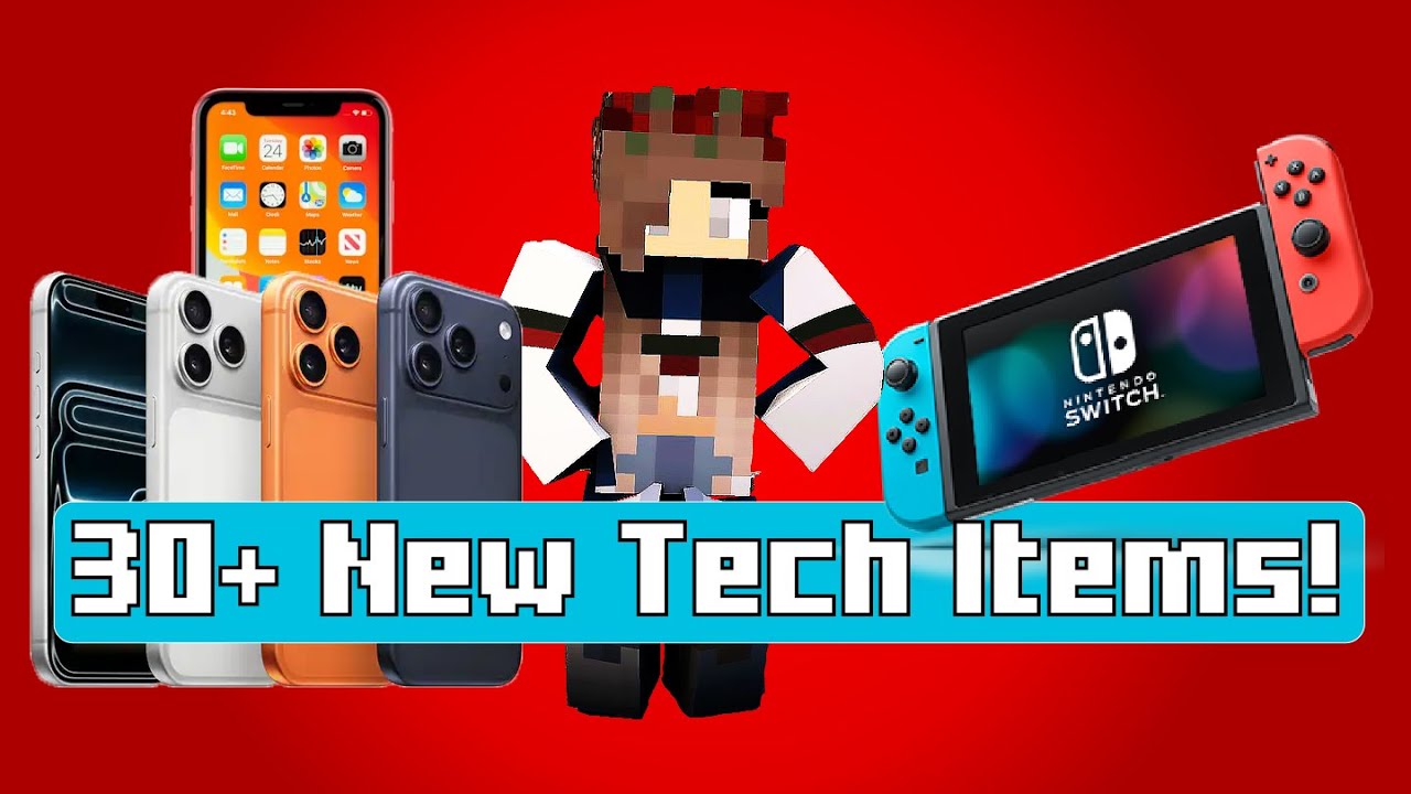 Interactive Tech Store Modded Minecraft - YouTube