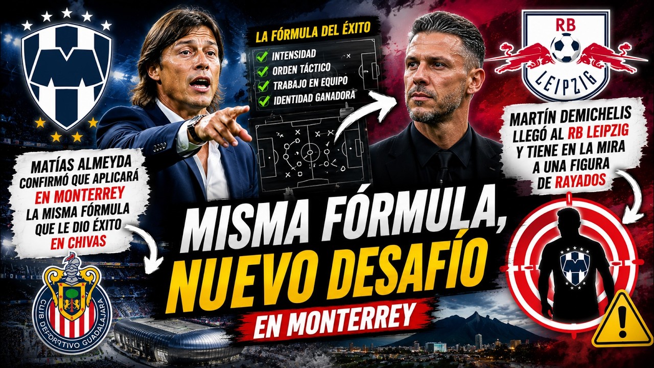 Rayados se revoluciona: la fórmula de Almeyda y el riesgo Europa