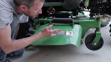 Installing 72" Deck Model 4115 on John Deere 2520