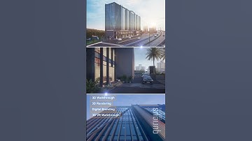 Interior & Exterior 3D Architectural Visualization, Rendering, Walkthrough #realestate #architecture