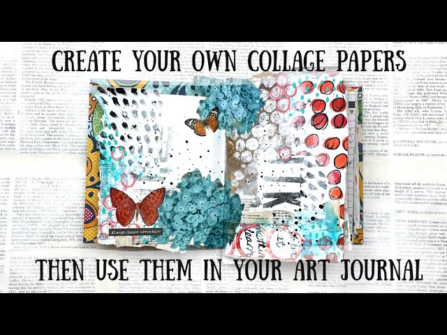 Create Collage Pages then use them in your Art Journal 🦋 ShanoukiArt 🦋🧿 class=