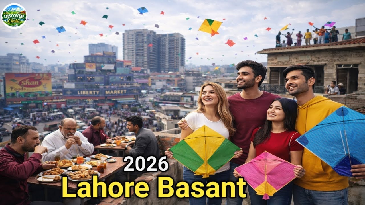 Lahore Basant 2026 | Kite Flying, Food, Women & Street Life | Discover with Chishti