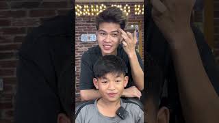 Kiểu tóc được chọn nhiều bởi học sinh cấp 1 2 3 4 #goclamdep #barber #shorts screenshot 3