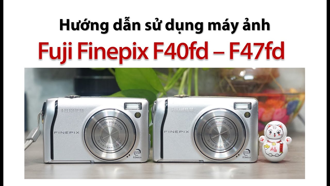 Fuji Finepix F40fd F40 F74fd / Hướng dẫn sử dụng máy ảnh Fuji finepix