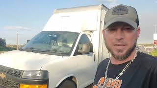 HOW TO CHANGE A TIRE ON A CHEVY EXPRESS 3500 BOX TRUCK