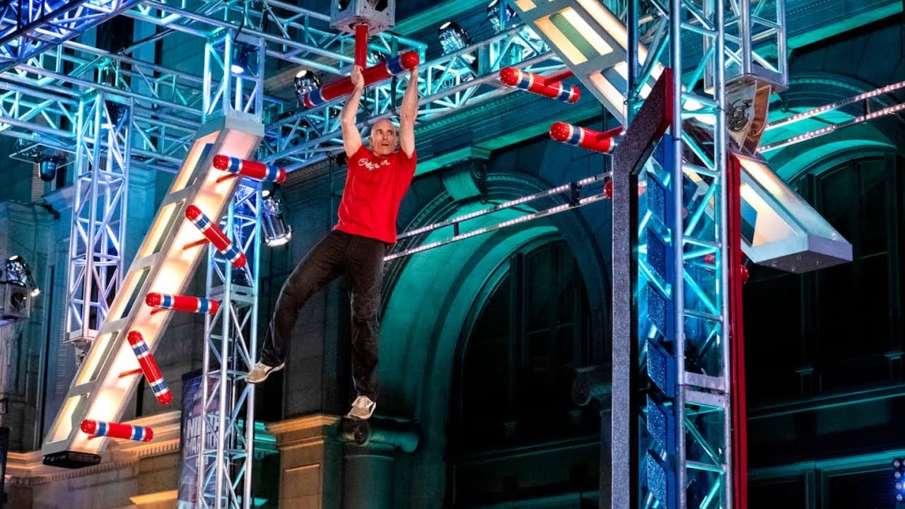 (FF) David Campbell at the Los Angeles City Finals - American Ninja Warrior 2019