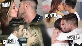 Kissing My Whole Family Tree Prank