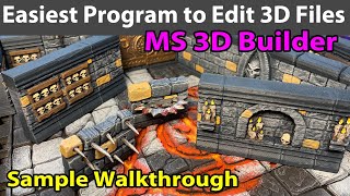 Microsoft 3D Builder: Easiest Program to Edit 3D Files