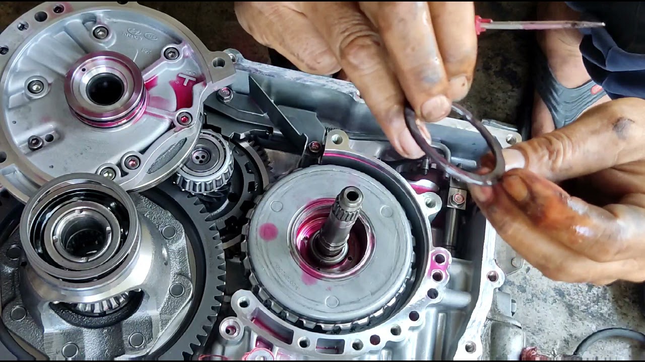 #Hongzbengkelmaticmedan#Tutorial cara bongkar komponen transmisi matic KIA Picanto 1,0cc (A4CF0)