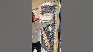 Give me all the composition notebook classroom decor!  #lifeofateacher