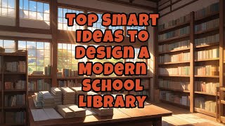 Top Smart Ideas to Design a Modern School Library
