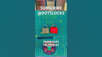 (402) Snake Rake 2 Ways #lockpicking #howtopicklocks #lockpickingtools #locksport #365hours
