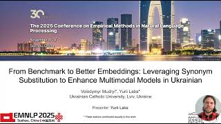 From Benchmark to Better Embeddings | Ukrainian Multimodal NLP (EMNLP 2025)