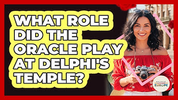 What Role Did The Oracle Play At Delphi