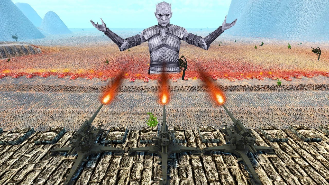 4 MILLION White Walkers & Giants ATTACK Helm’s Deep - Ultimate Epic Battle Simulator 2