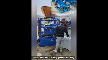 4 24 semi automatic  block brick making machine