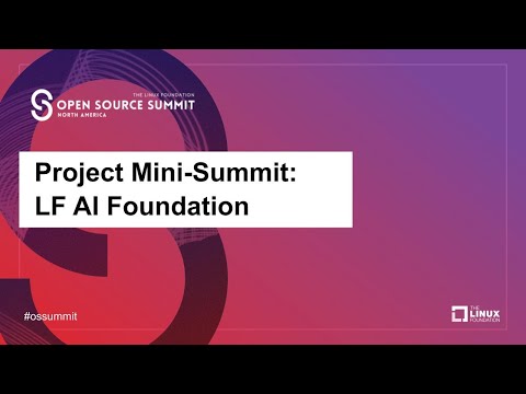 LF AI Foundation Mini Summit