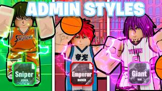 I Used SECRET Admin Styles And Everyone Thought I Was HACKING in Basketball Zero (Roblox)