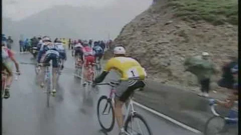 Marco Pantani Tour de France 1998 -  Galibier/Les deux Alpes  -English comment-  Parte 1/2