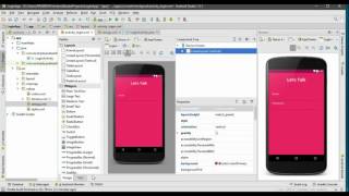 Android Login Register App with MySQL 06  Design Login form