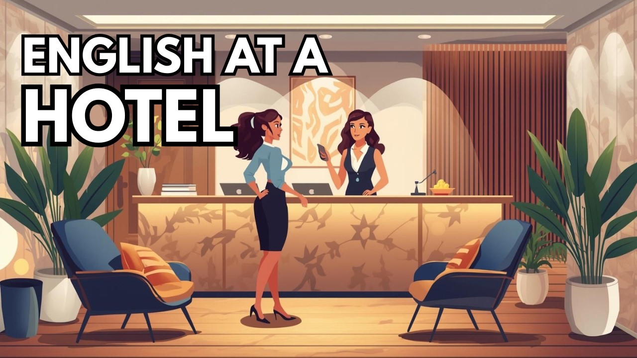 🏨 ENGLISH AT A HOTEL – Real Conversations You’ll Actually Use