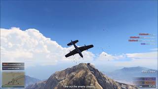 GTA Online Air Qutoa Ruined by Hackers