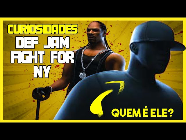 TOP 5 MELHORES PERSONAGENS DE DEF JAM: FIGHT FOR NY ft. @jogador07