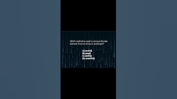 Remove the Last Element from an Array in JavaScript? #JavaScript #codingshorts  #javascripttips