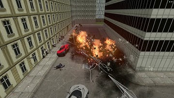 gmod slow mo car crashes