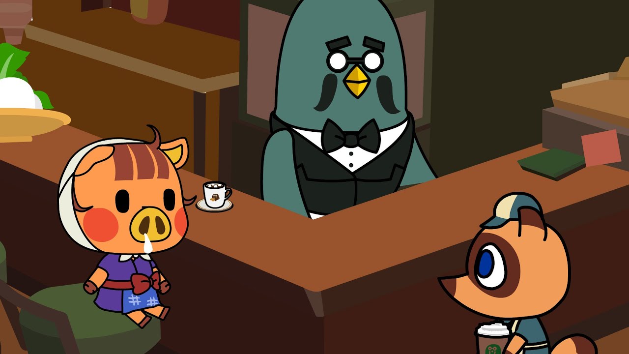 [ACNH]Too Young to Drink Coffee