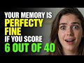 😱YOUR MEMORY IS PERFECTY FINE IF YOU SCORE 6 OUT OF 20 vary hard quiz